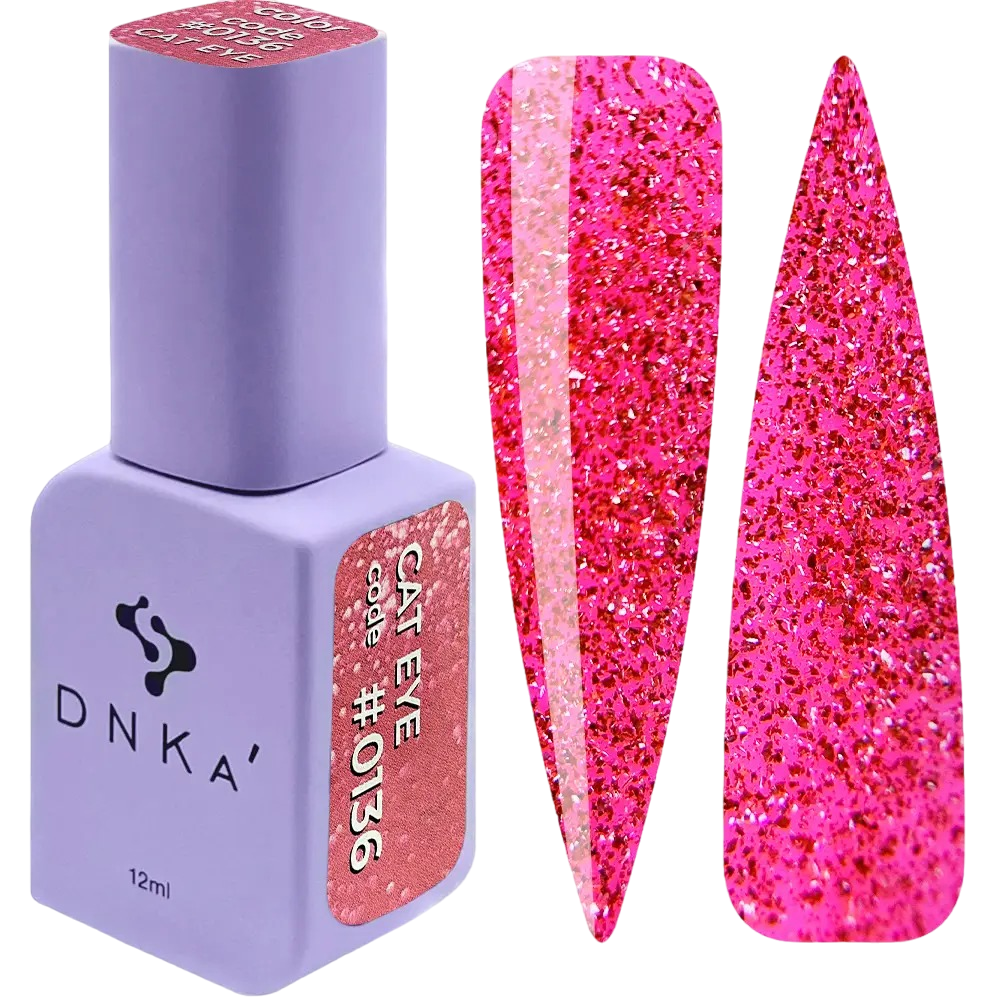 GEL POLISH #0136 CAT EYE 12ml - DNKa™-0