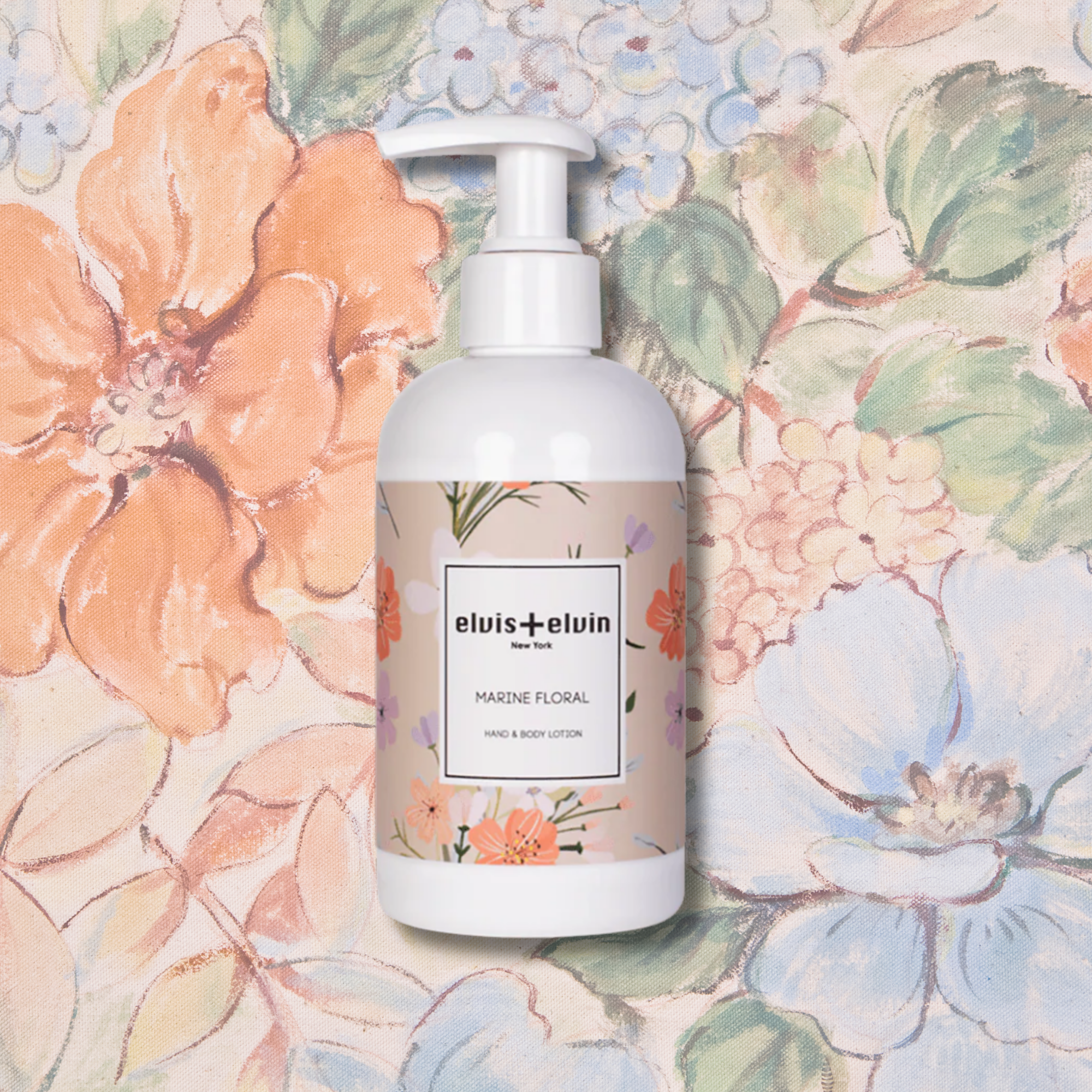 elvis+elvin Marine Floral Hand & Body Lotion