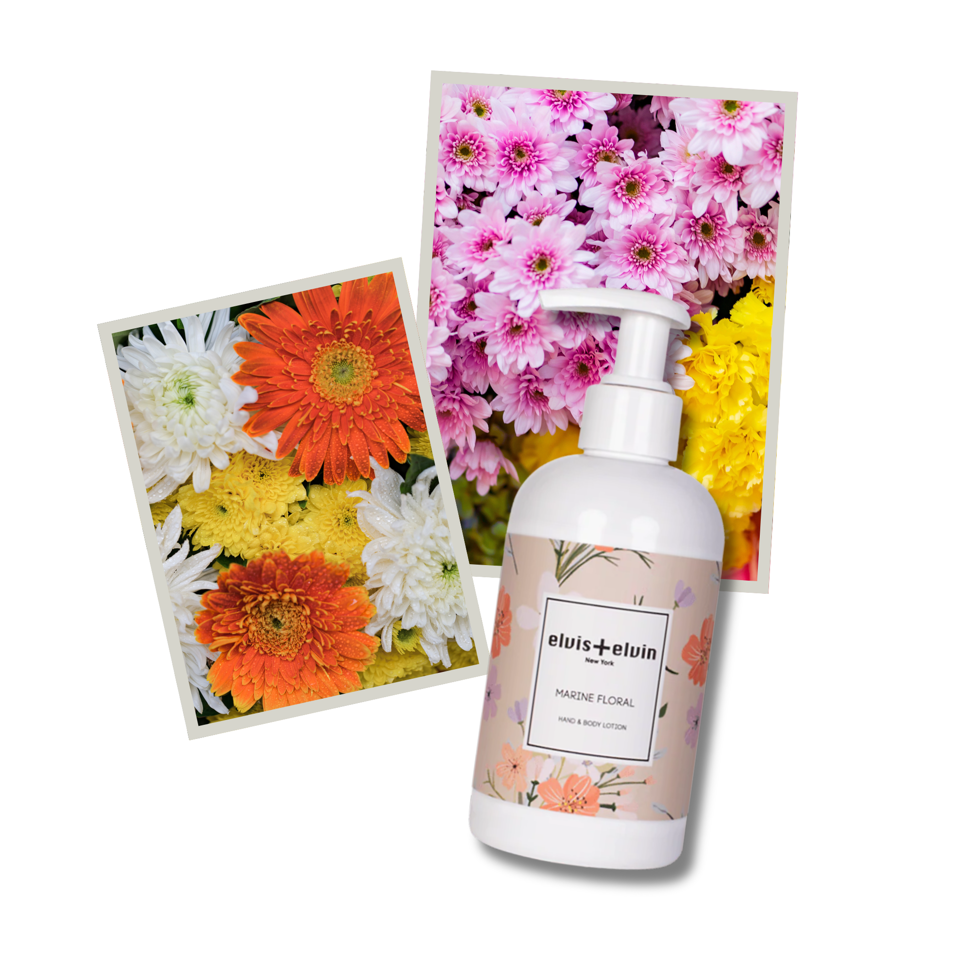 elvis+elvin Marine Floral Hand & Body Lotion