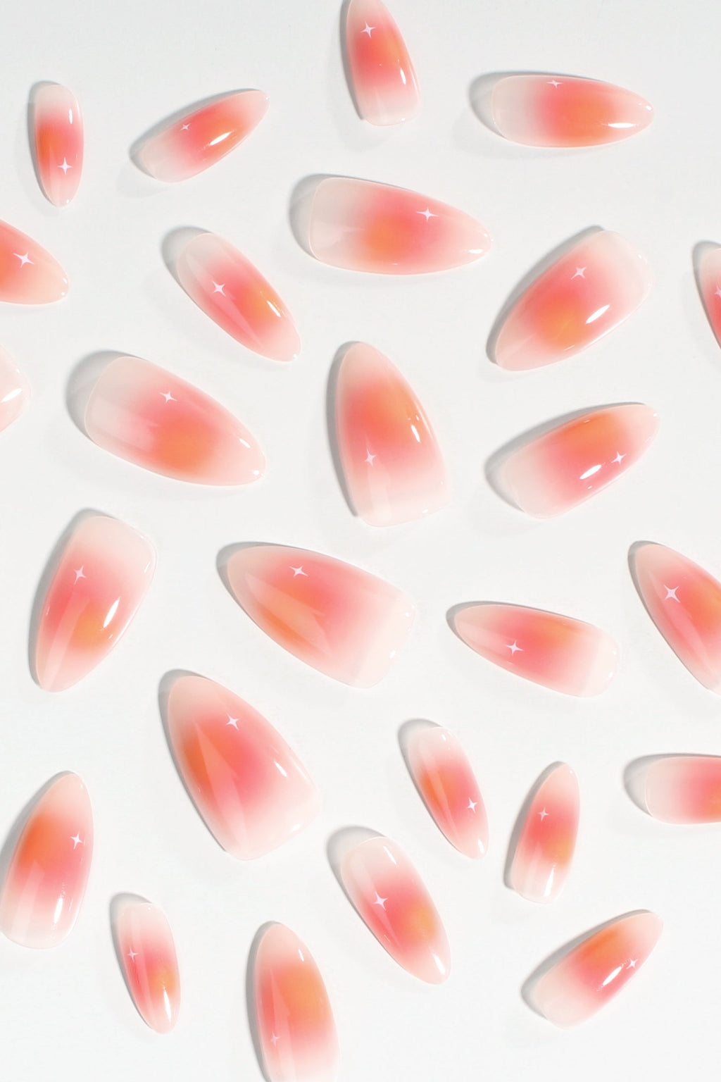 Coral Sunset | Soft & Durable Press-On Nails-2