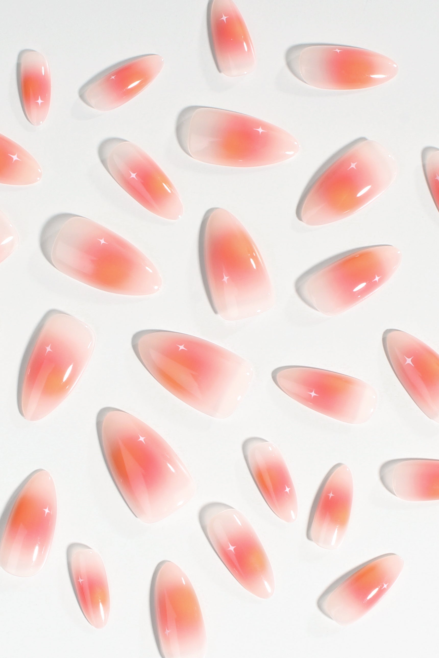 Coral Sunset | Soft & Durable Press-On Nails-2