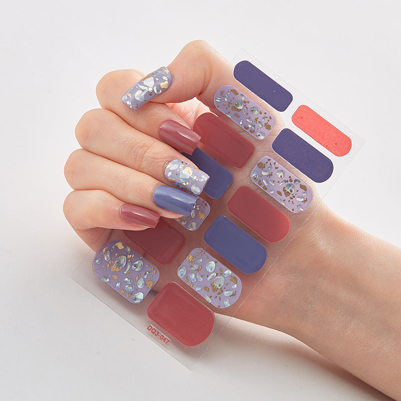 Butterfly Laser Nail Stickers for Chic Nail Styling