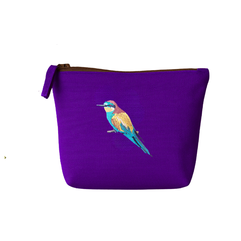 Make Up Pouch- Bee Eater-5