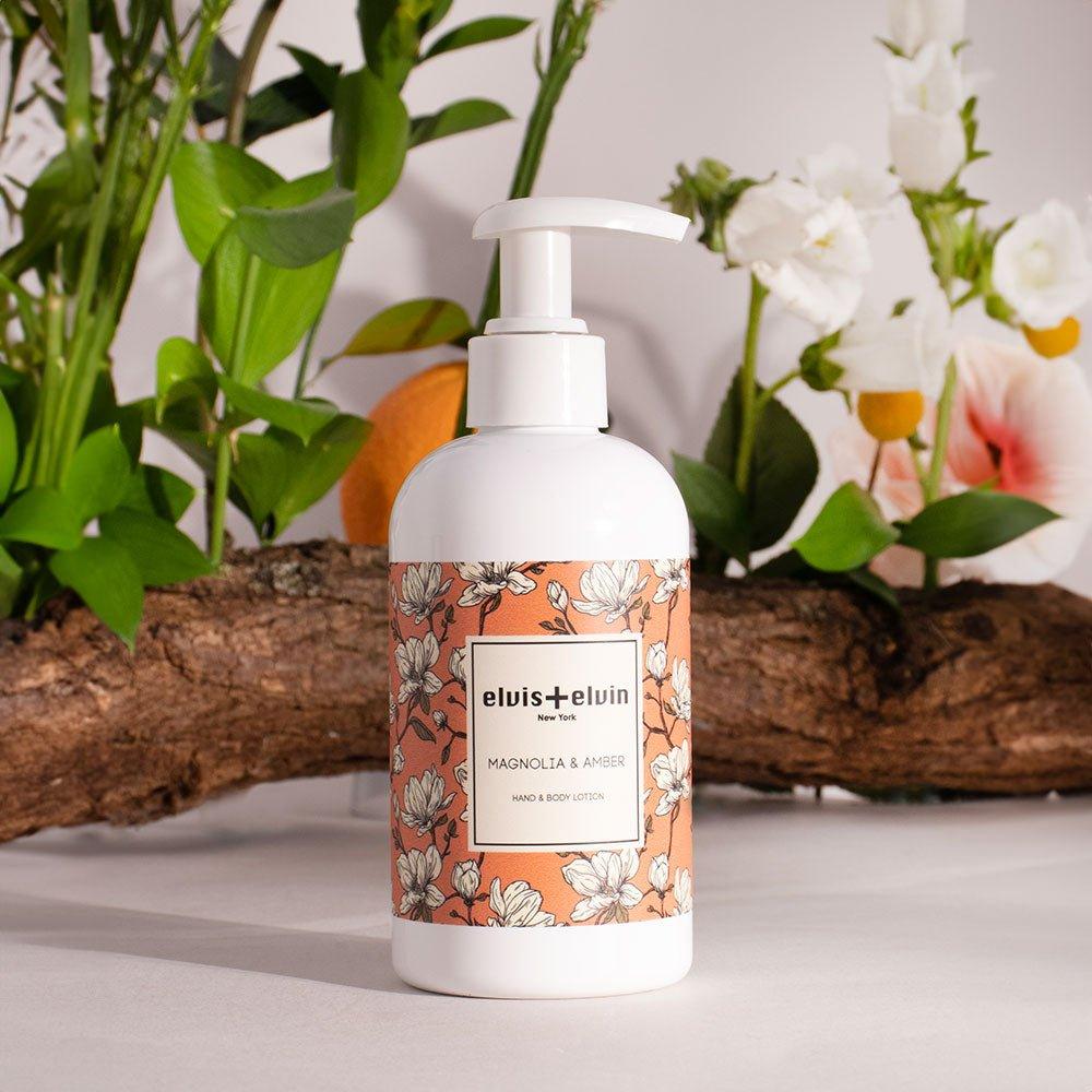 elvis+elvin Magnolia & Amber Hand & Body Lotion-1