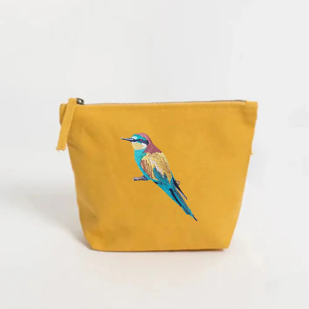 Make Up Pouch- Bee Eater-0