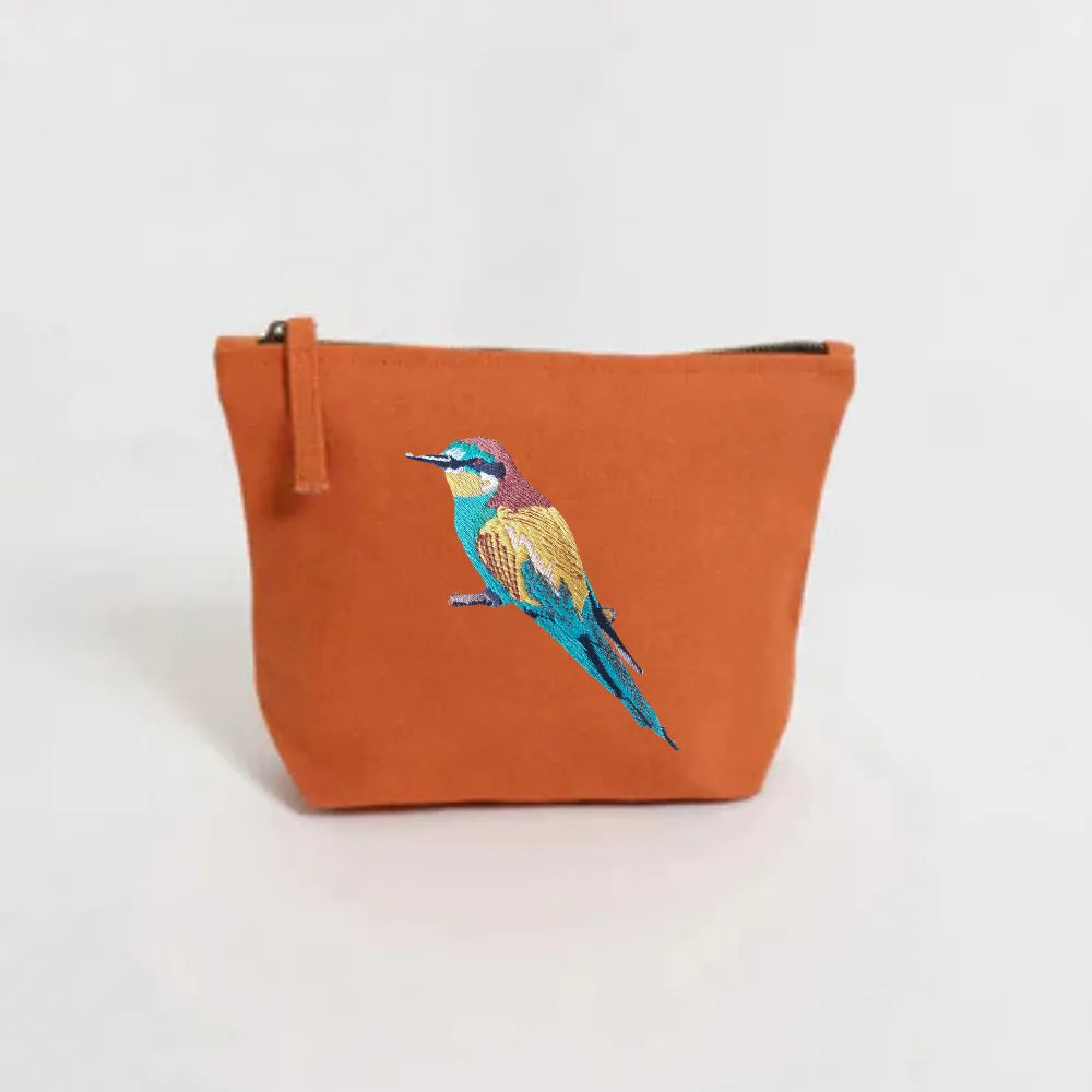 Make Up Pouch- Bee Eater-1