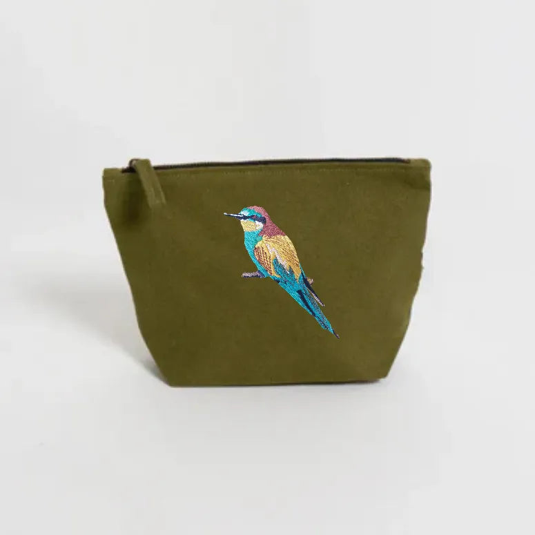 Make Up Pouch- Bee Eater-3